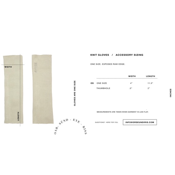 ❌[SOLD]❌Orseund Iris Chunky Knit Gloves || Black - Picture 15 of 15